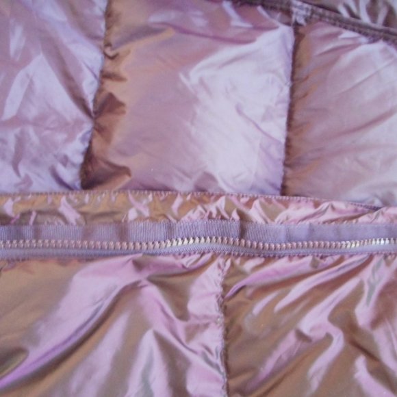 Plum warm women Eddie Bauer down long coat S/P - Picture 13 of 13